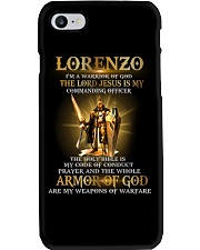 Lorenzo - Warrior of God M004 Phone Case thumbnail