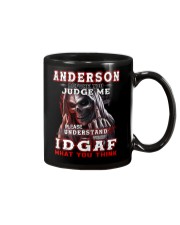 Anderson - IDGAF WHAT YOU THINK Mug thumbnail