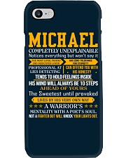 Michael - Completely Unexplainable Phone Case thumbnail