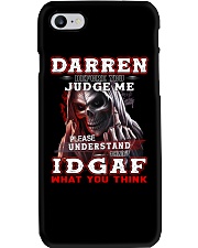 Darren - IDGAF WHAT YOU THINK M003 Phone Case thumbnail