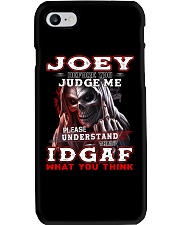 Joey - IDGAF WHAT YOU THINK M003 Phone Case thumbnail
