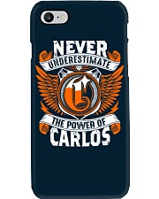 NEVER UNDERESTIMATE THE POWER OF CARLOS Phone Case thumbnail