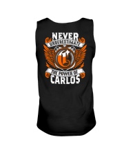 NEVER UNDERESTIMATE THE POWER OF CARLOS Unisex Tank thumbnail