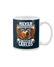 NEVER UNDERESTIMATE THE POWER OF CARLOS Mug thumbnail
