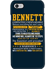 Bennett - Completely Unexplainable Phone Case thumbnail