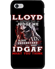 Lloyd - IDGAF WHAT YOU THINK Phone Case thumbnail