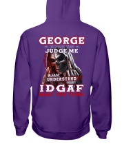 George - IDGAF WHAT YOU THINK Hooded Sweatshirt thumbnail