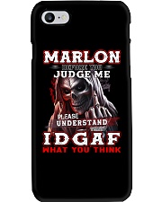 Marlon - IDGAF WHAT YOU THINK M003 Phone Case thumbnail