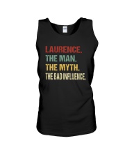 Laurence The man The myth The bad influence Unisex Tank thumbnail