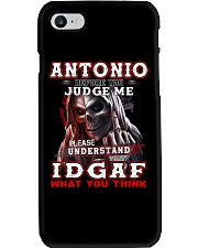 Antonio - IDGAF WHAT YOU THINK M003 Phone Case thumbnail