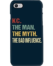 Kc The man The myth The bad influence Phone Case thumbnail