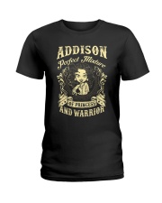 PRINCESS AND WARRIOR - ADDISON Ladies T-Shirt front
