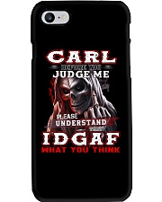 Carl - IDGAF WHAT YOU THINK M003 Phone Case thumbnail