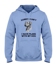 I have plans with dog Hooded Sweatshirt thumbnail