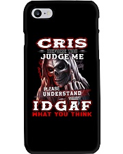 Cris - IDGAF WHAT YOU THINK M003 Phone Case thumbnail