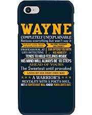 Wayne - Completely Unexplainable Phone Case thumbnail