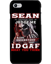 Sean - IDGAF WHAT YOU THINK M003 Phone Case thumbnail