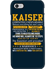 Kaiser - Completely Unexplainable Phone Case thumbnail