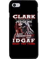 Clark - IDGAF WHAT YOU THINK M003 Phone Case thumbnail