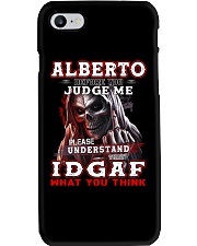 Alberto - IDGAF WHAT YOU THINK M003 Phone Case thumbnail