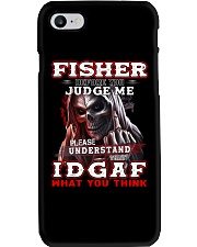 Fisher - IDGAF WHAT YOU THINK M003 Phone Case thumbnail