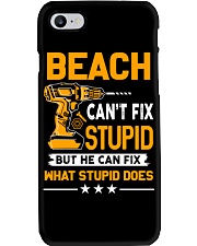BEACH - FIX WHAT STUPID DOES Phone Case thumbnail