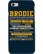 Brodie - Completely Unexplainable Phone Case thumbnail