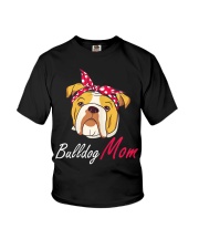 Bulldog Mom Youth T-Shirt thumbnail