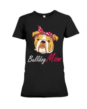 Bulldog Mom Premium Fit Ladies Tee thumbnail