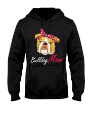 Bulldog Mom Hooded Sweatshirt thumbnail