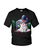 Cat Halloween Youth T-Shirt thumbnail