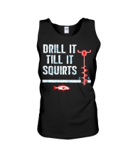 Ice Fishing Unisex Tank tile