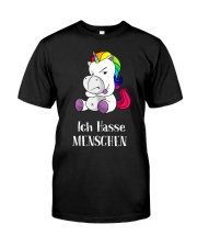 Ich hasse Menschen Classic T-Shirt front