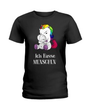 Ich hasse Menschen Ladies T-Shirt thumbnail