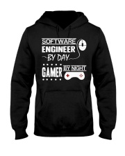 Gamer by night Hooded Sweatshirt thumbnail