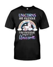 Unicorns are Awesome Premium Fit Mens Tee thumbnail