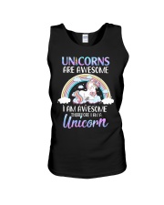 Unicorns are Awesome Unisex Tank thumbnail