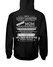I Am A Lucky Daughter Hooded Sweatshirt thumbnail
