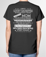 I Am A Lucky Daughter Ladies T-Shirt garment-tshirt-ladies-back-01