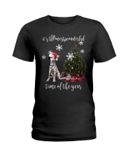 christmas Dalmatian Ladies T-Shirt front