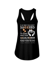 Social Worker You Told Ladies Flowy Tank thumbnail