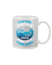 Stay Sane Is To Go Scuba Diving Mug thumbnail
