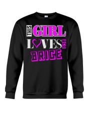 GIRL LOVES HER BRICE SHIRTS Crewneck Sweatshirt thumbnail