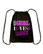 GIRL LOVES HER BRICE SHIRTS Drawstring Bag thumbnail