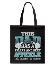 DAD HAS SEXY STEELE THING SHIRTS Tote Bag thumbnail