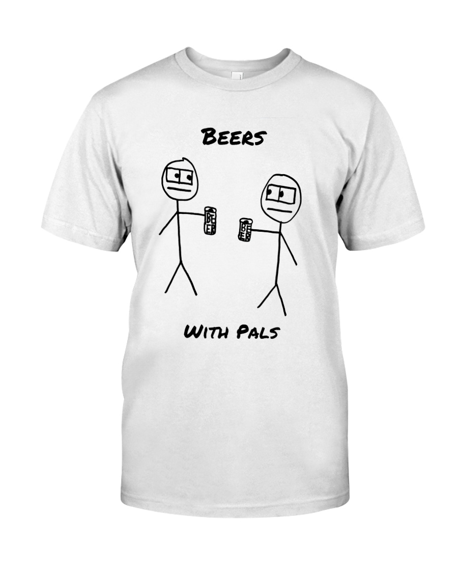 Beers With Pals Premium Fit Mens Tee