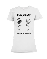 Forknife - Battle with Pals Premium Fit Ladies Tee thumbnail