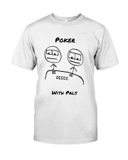 Poker With Pals Premium Fit Mens Tee front