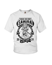 The Real Samurai Black ink Youth T-Shirt tile