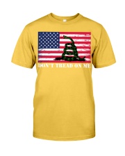 Chris Pratt Don't tread on me t-shirt Classic T-Shirt front